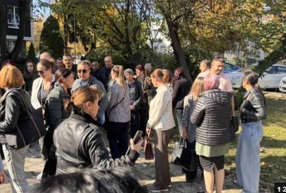 Голям митинг в подкрепа на Димитър Гавазов и Радослав Ревански пред съда в Бургас