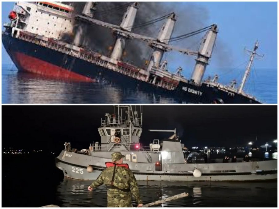 ТОТАЛНО ОТЧАЯНИЕ! Близки на моряците от потънал в Черно море кораб ги издирват, българските власти мълчат