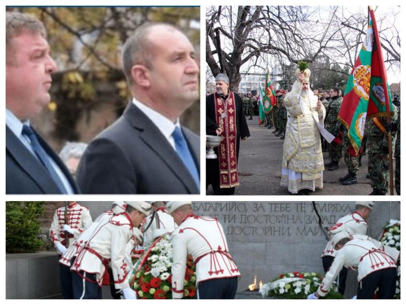 ИЗВЪНРЕДНО В ПИК TV! Румен Радев закъсня за Богоявленския водосвет на бойните знамена - патриархът го чака на крака (ВИДЕО/СНИМКИ)