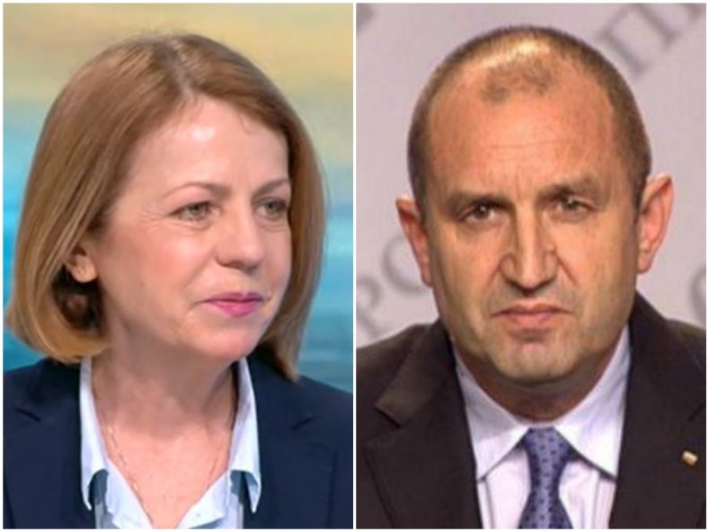 Фандъкова шамароса Румен Радев: Подхвърлянията му не отиват на президентска институция