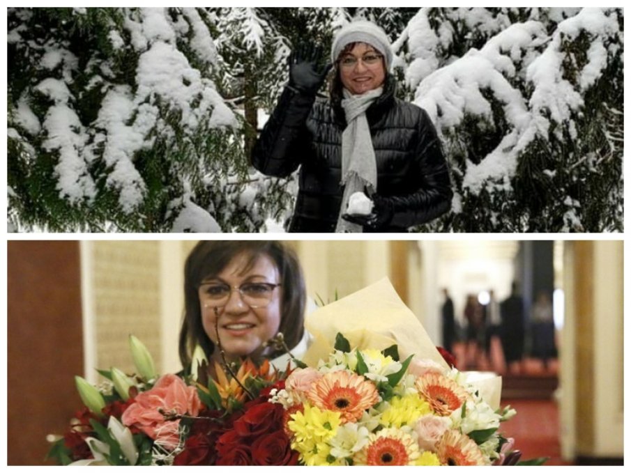 ЗА РОЖДЕНИЯ СИ ДЕН: Корнелия Нинова хвана гората (СНИМКА)