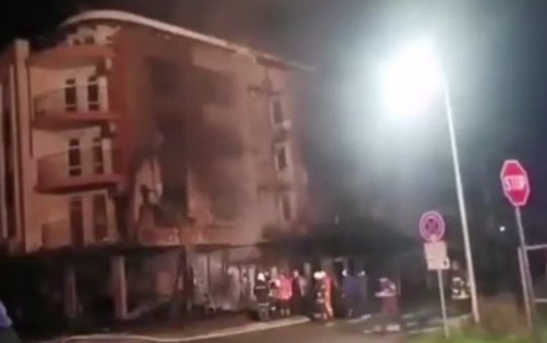 Жена пострада при пожар в неработещо заведение в Приморско