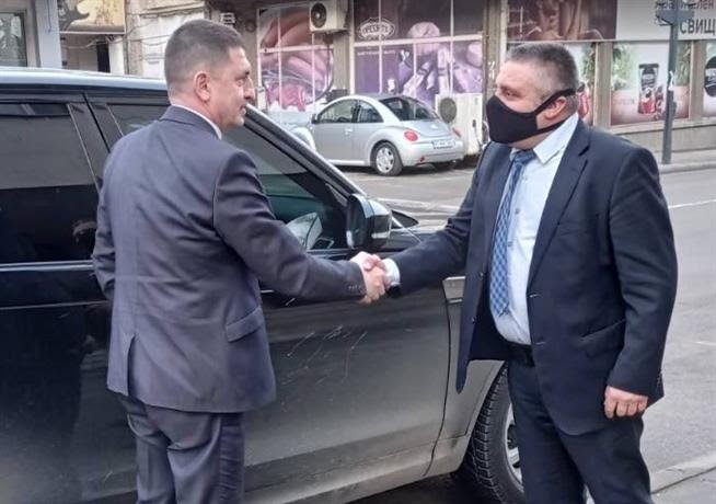 Министър Христо Терзийски посети районното и граничното полицейско управление в Свищов (СНИМКИ)