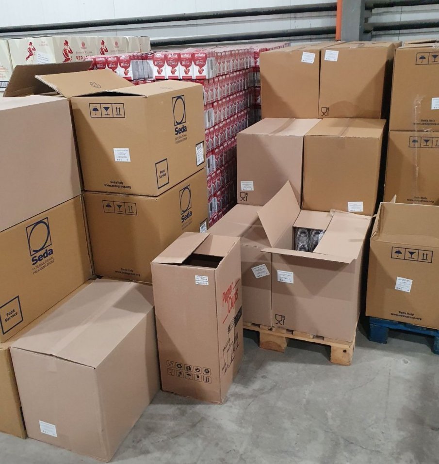 При операция под надзора на прокуратурата са иззети тонове кафе, образувани са 7 досъдебни производства