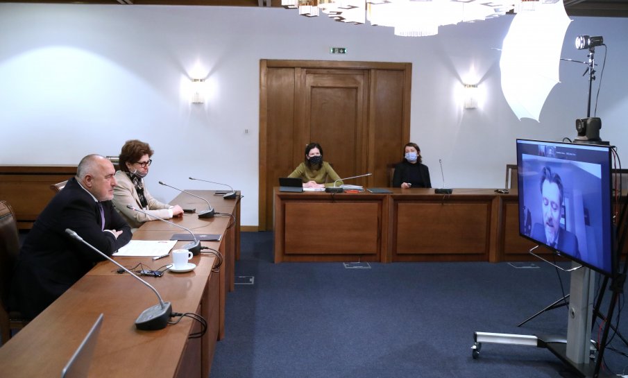 Бойко Борисов обсъди пътя на България към ОИСР със заместник-генералния секретар на организацията Улрик Кнудсен