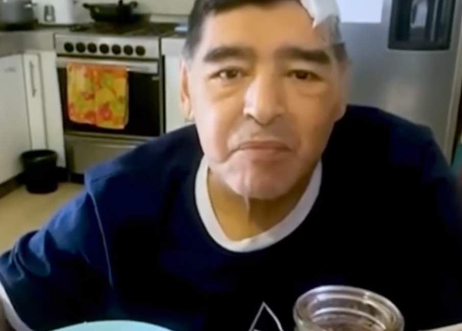 Показаха последното видео с живия Марадона (ВИДЕО)