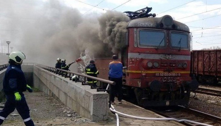 Предотвратиха пожар във влак по линията София - Перник (ВИДЕО)