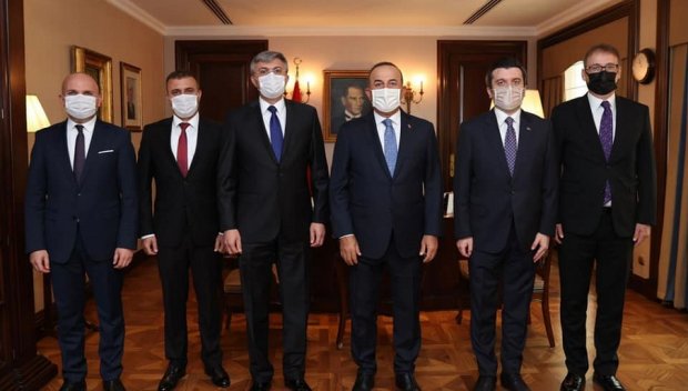 Карадайъ се срещна с Мевлют Чавушоглу в Турция (СНИМКИ)