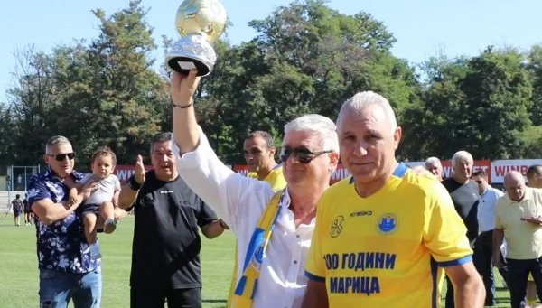 Президентът на Марица: Стоичков е от друг свят