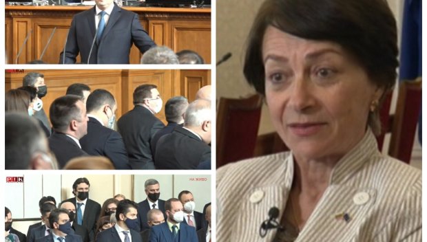 Бившата депутатка от ГЕРБ Лиляна Друмева пред ПИК: Взривена съм, днес ГЕРБ клекна на Радев - човека на Решетников. А палячото Просто Киро ни направи за смях в Скопие
