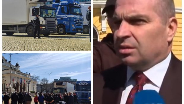 ГОРЕЩО В ПИК TV: Тирове обсадиха парламента! Шофьори скочиха срещу спрените пари за пътища, плашат с пълна блокада на държавата. Гроздан Караджов им удари рамо (ВИДЕО/СНИМКИ/ОБНОВЕНА)