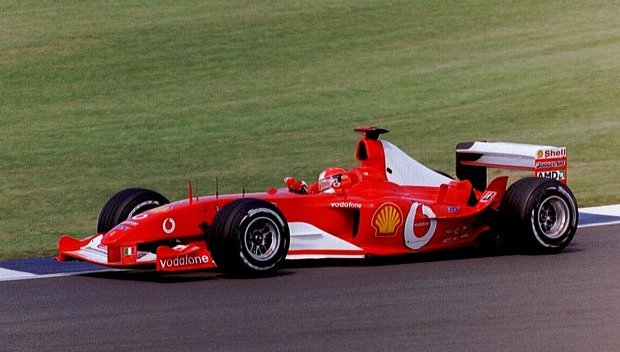 Продават на търг шампионски болид на Михаел Шумахер