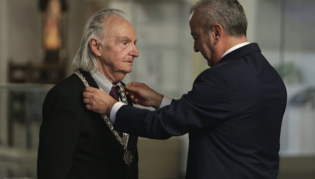 Удостоиха с наградата „Св. Паисий Хилендарски“ акад. Людмил Стайков (СНИМКИ)