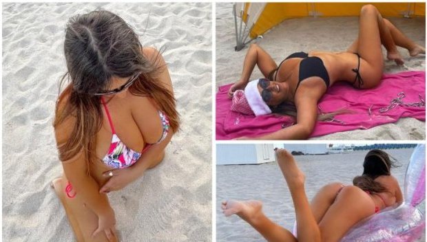 Интернет гръмна: Секси съдийка е принудена спешно да трие СНИМКИ 18+