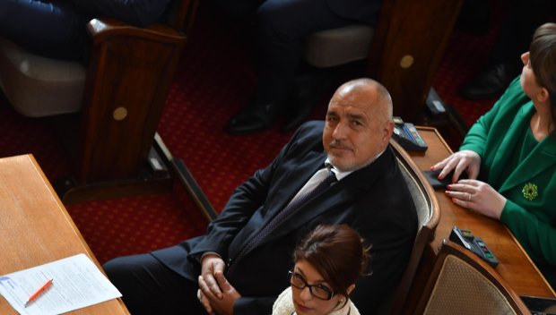 СУЕВЕРИЕ: Борисов се закичи против уроки при завръщането си в парламента (СНИМКА)
