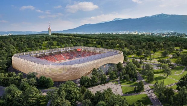 ЦСКА показа невиждан за България стадион (ВИДЕО)