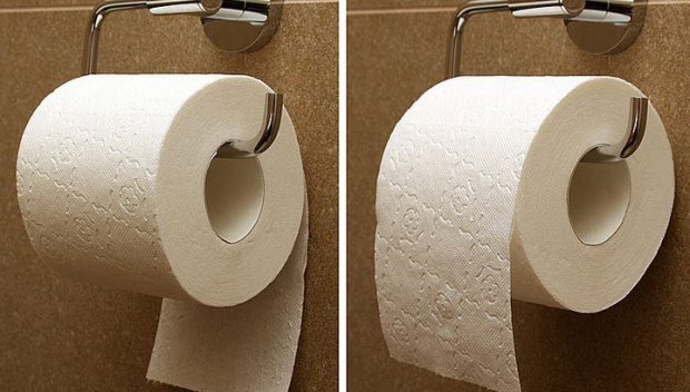 Решен е дългогодишният спор: Как е правилно да се поставя тоалетната хартия