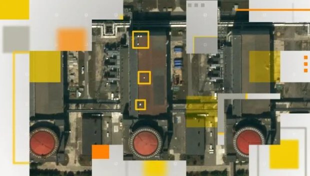 След като Зеленски заговори за експлозиви: Сателитни снимки показват бели форми върху АЕЦ „Запорожие“
