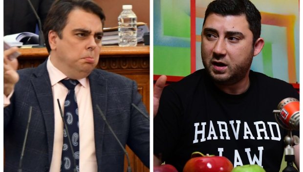 КАК СЕ НЕ НАЯДЕ! Асен Василев се е покатерил като петел на бунище, за да се пъчи и отново раздава морални присъди - а пачките, пуделите, аферата в митниците...