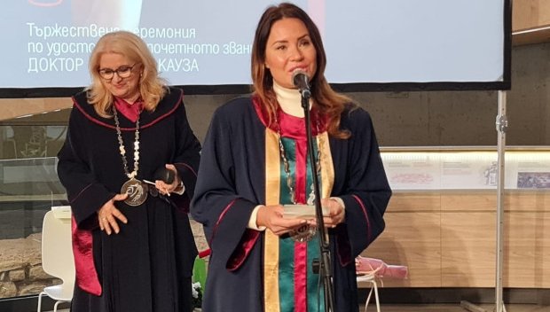 Оперната прима Соня Йончева стана Доктор хонорис кауза