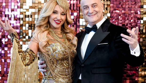 САМО В ПИК И РЕТРО: Краси Радков слабее зловещо като Геро (СНИМКИ)