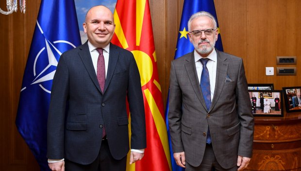 Илхан Кючюк се срещна с новия премиер на Северна Македония (СНИМКИ)