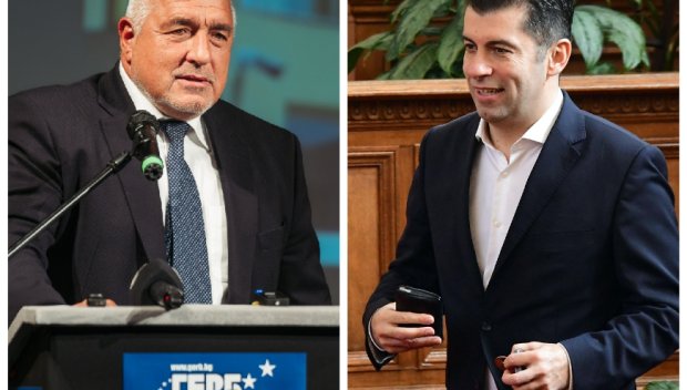 ГОРЕЩО ПРОУЧВАНЕ НА ТРЕНД: ГЕРБ-СДС дърпа на ППДБ с над 9% на вота. Борисов грабва 24.9% от гласовете срещу 15.5% за партията на Кирил Петков