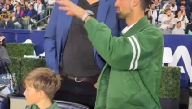 Джокович заведе сина си на мач на Меси