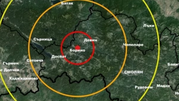 Четири земетресения разклатиха Родопите