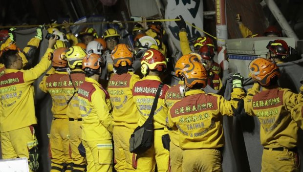 Над 1000 са ранените при земетресението в Китайско Тайпе
