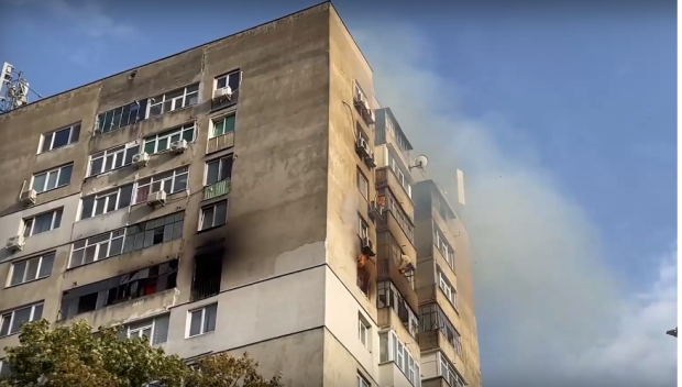 Спасиха 88-годишна жена при пожар във Велико Търново