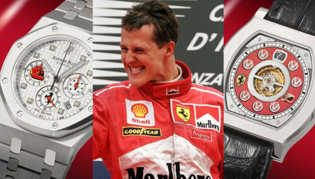Осем часовника на Шумахер отиват на търг, с парите ще се финансира лечението му
