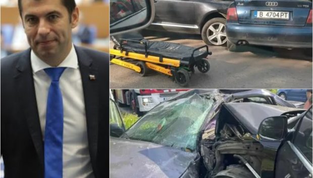 ГОРЕЩО В ПИК: Кирил Петков бързал за предизборна среща във Варна при катастрофата с кола на НСО