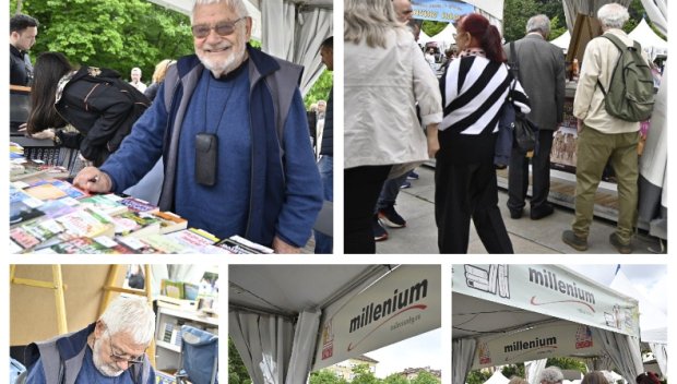 ПИК TV! Недялко Йорданов раздава автографи на Панаира на книгата пред НДК! Отпразнувайте 24 май с бестселърите на „Милениум“ в шатра 24 (ВИДЕО/СНИМКИ)