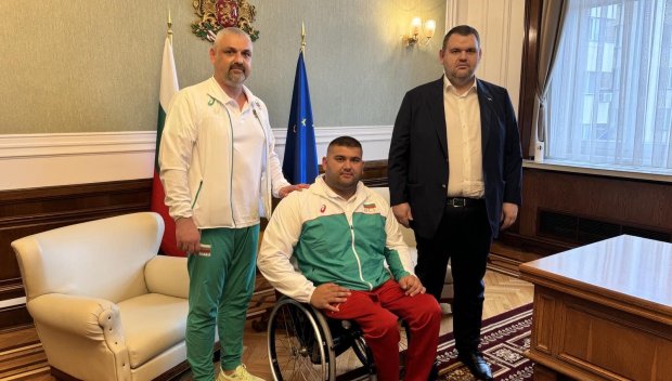 Делян Пеевски поздрави златния ни параолимпиец Ружди Ружди (СНИМКА)