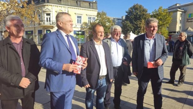 Силна коалицонна подкрепа за Иван Иванов и листата лявото обединение в Русе