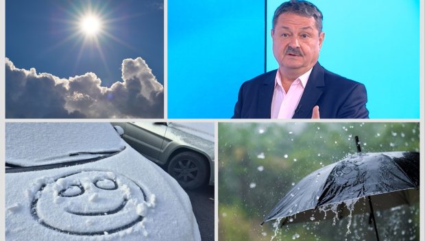 Прогнозата на проф. Георги Рачев за ПИК TV: През следващата седмица - дъжд, сняг, слънце и от всичко по малко (ВИДЕО)