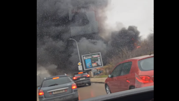 Лумна горски пожар в района на Варна