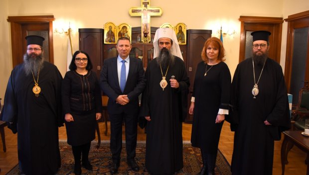 Борислав Сарафов се срещна с патриарх Даниил (СНИМКИ)