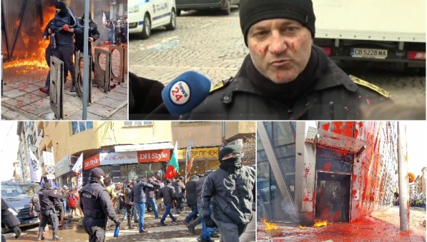 Съдът решава на втора инстанция мерките за неотклонение на петимата за погрома над Дома на Европа