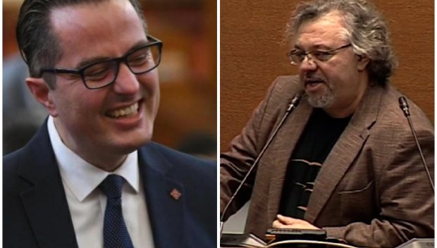 ГРОЗНИ ОБИДИ В НС! Манол Пейков крещи към Възраждане: Пропутински мижитурки! Цончо Ганев му отвърна с: Алкохолно петно! (ВИДЕО)