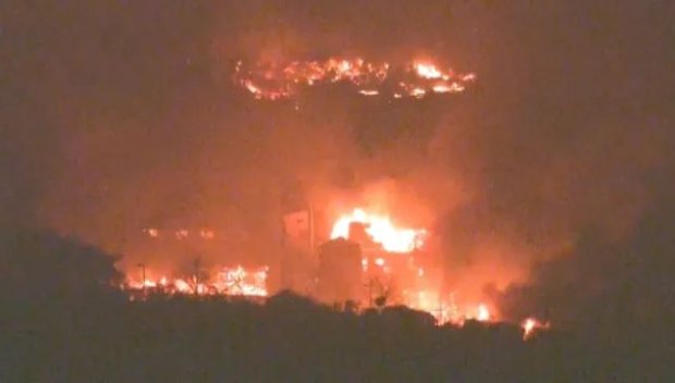 Не могат да овладеят пожар в дърводобивна фабрика в Гърция