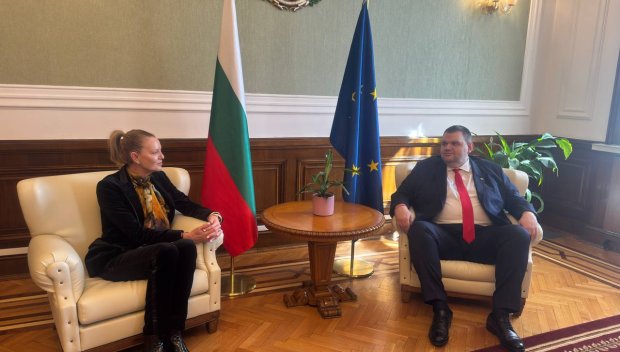 ВАЖНА СРЕЩА! Делян Пеевски разговаря с председателя на БОК Стефка Костадинова