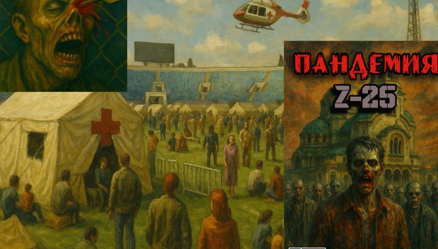 Зомбитата превземат София! Нов български комикс с вирус, ужас и човешка драма разбива интернет