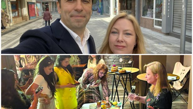 САМО В ПИК И РЕТРО: Навръх Великден: Линда се подигра с българския козунак (СНИМКИ)