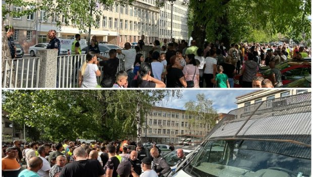 ГНЯВ: Протест пред болницата в Ботевград след смъртта на детето от Литаково (СНИМКИ)