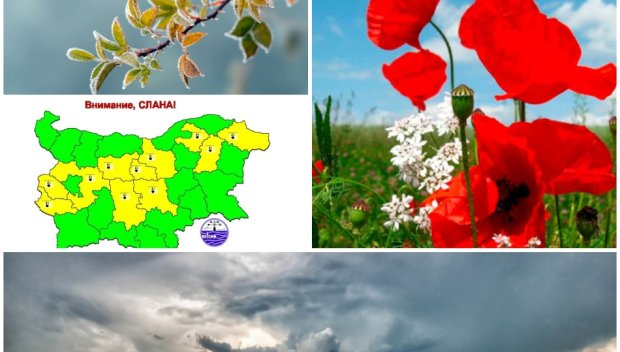 РЯЗКО ЗАСТУДЯВАНЕ: Жълт код за ниски температури и слана в части на страната