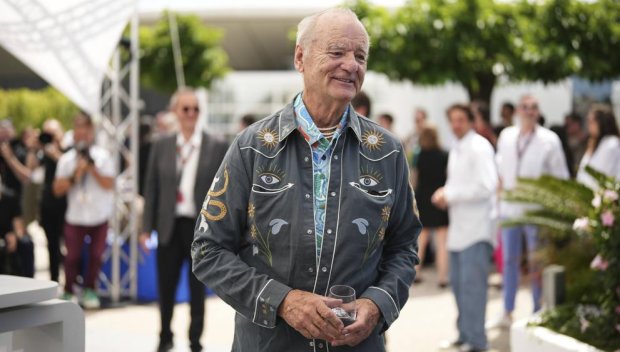 Легендарният комик Бил Мъри получи звезда на Алеята на славата в румънския град Сибиу