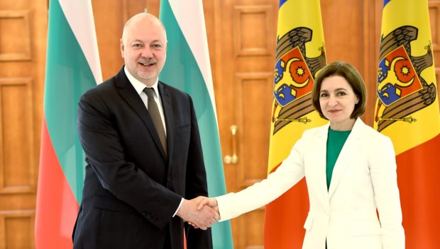 Росен Желязков се срещна с президента Мая Санду: България твърдо подкрепя европейската интеграция на Молдова