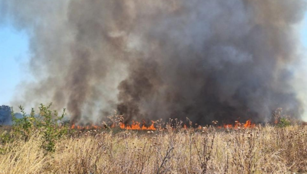 18-годишно момче е задържано за запалване на пожар в покрайнините на село Безмер